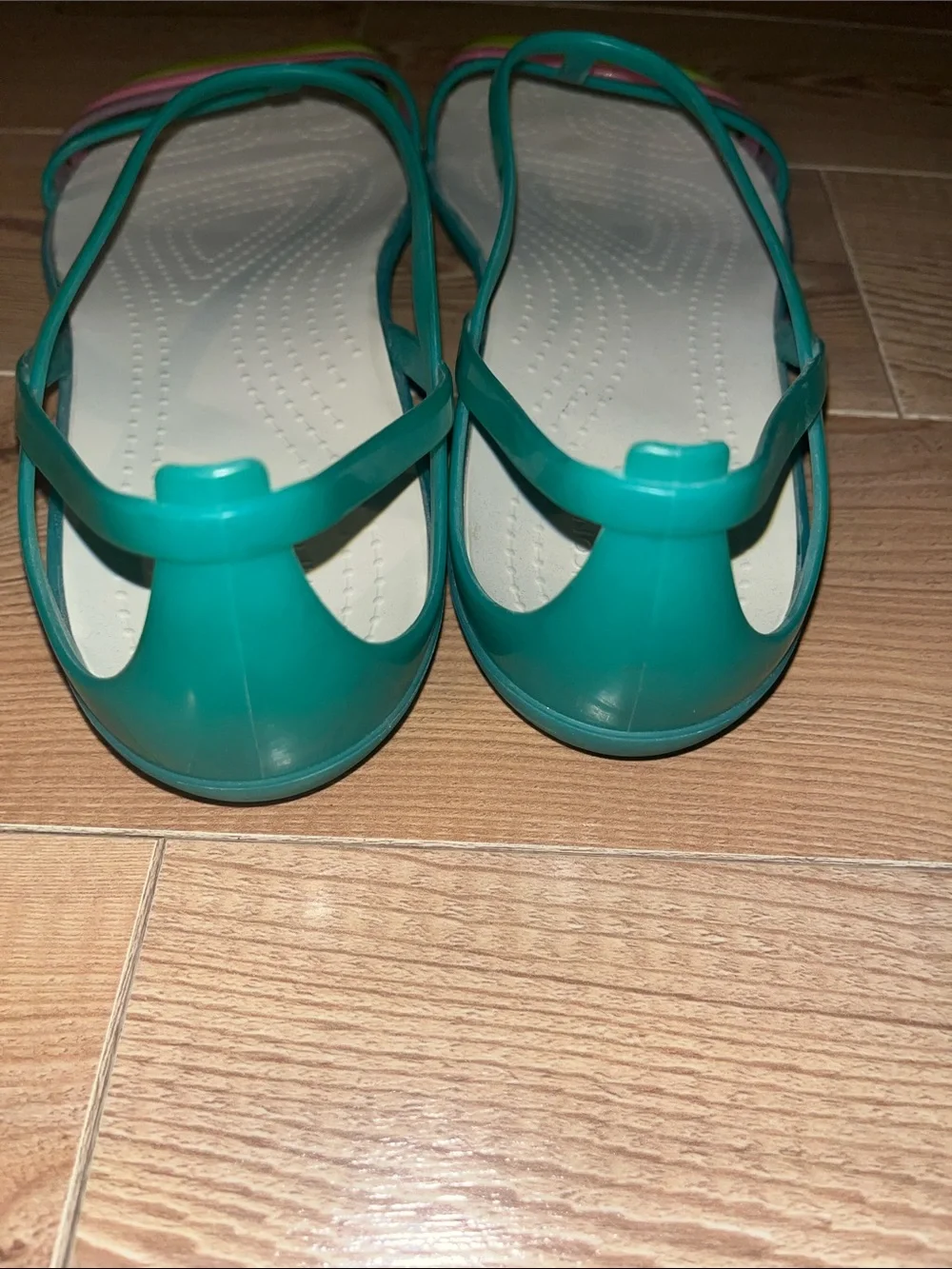 CROCS Isabella Strappy Jelly Sandals, Size 11 - Picture 5 of 5